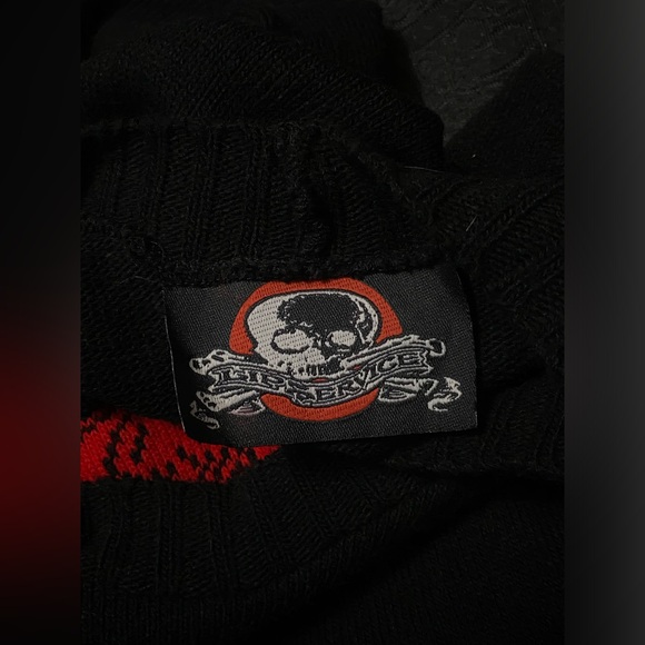 (SOLD) RARE 2001 Charm School Dropouts Baphomet Sweater - Picture 4 of 6